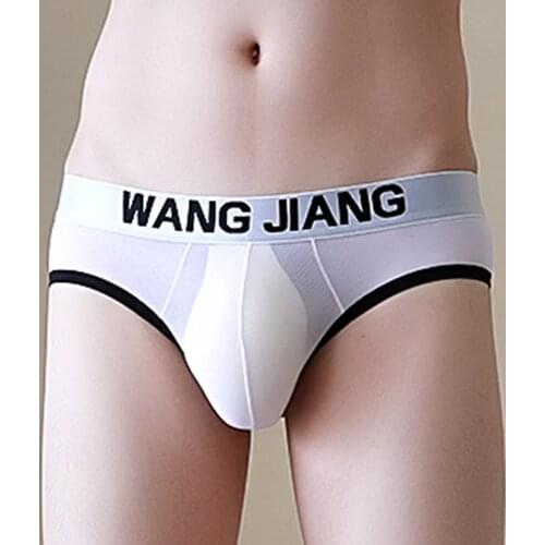 Sexy Mens Briefs Mesh See-Through Low-Waisted Thongs Underwear Underpant Shorts Male Underpants Mens G-strings Pouch Bikini