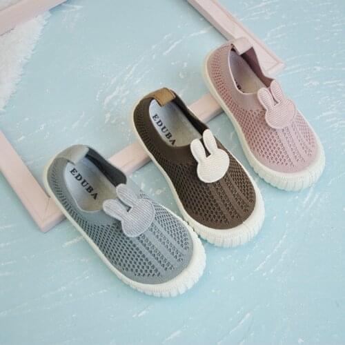 Spring autumn Kids Girl shoes Woven sneakers Children Slip on casual Shoes Baby girl First Walkers SDB076