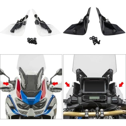 For Honda CRF1100L Africa Twin Adventure Sports 2020 Motorcycle Windshield Wind Side Deflector Handshield Front wind deflector