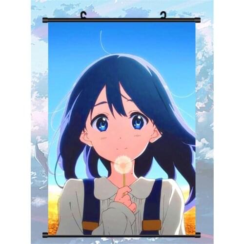 Japan Decorative Picture Anime Tamako Market Midori Tokiwa & Kitashirakawa Tamako & Asagiri Shiori Home Decor Wall Scroll Poster
