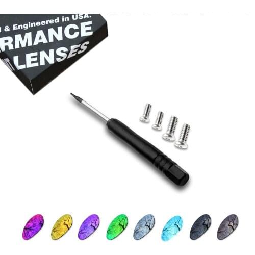 ToughAsNails Polarized Replacement Lenses + Screws + Screwdriver T6 for Oakley X Metal Penny Sunglasses - Multiple Options