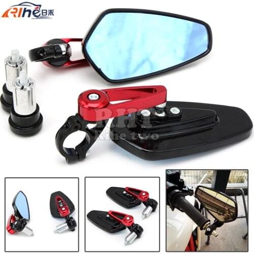 7/8 "22mm handle bar Sport Bike Motorcycle Mirror Motorcycle Bar End Mirror Side Mirror for YAMAHA MT-09 MT09 Tracer 2014-2015