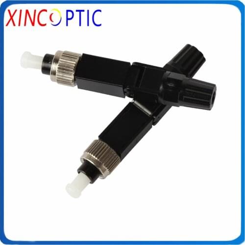 50mm FC/UPC FC/APC Embedded FTTH Quick Connector,FC/PC APC SM Fiber Optic Field Assembly Fiber Optic Quick Connector