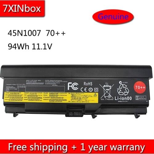 7XINbox 94Wh 45N1001 Battery For Lenovo ThinkPad E420 E525 L420 T430 W510 W530 W520 T530 L430 L530 SL410 45N1010 45N1000 70