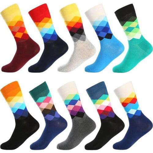 AGIPHA Men's Colored Socks