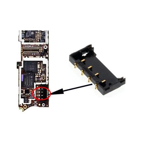 Battery for Iphone 4 welded Connector Battery Connector Contacts