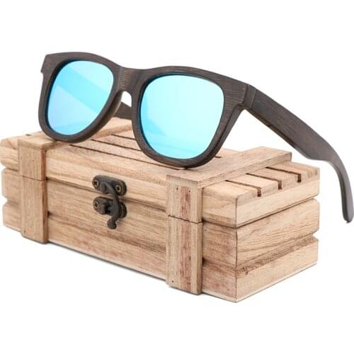 Better For Wood 2021 Mens Handmade Sunglasses Polarized Bamboo Wooden Sun Glasses Women Brand Design Driving Shades