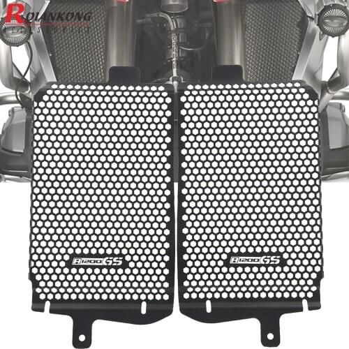 FOR BMW R1200GS R 1200 GS Rallye Moto Radiator Guard Grille Protector Cover R 1200GS Exclusive TE R1200 GS Adventure 2018 2017