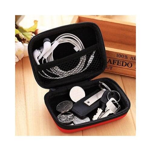 Travel Digital USB Storage Cable Portable Mini Earphone Storage Bag Organizer Bag Case Insert Flash Drives travel Accessories