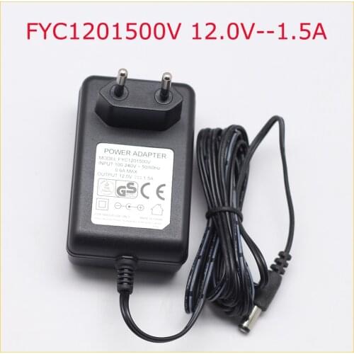 FYC1201500V 12.0V--1.5A POWER ADAPTER Switching Power Supply Power Adapter 12V 1.5A switching adapter power supply charger