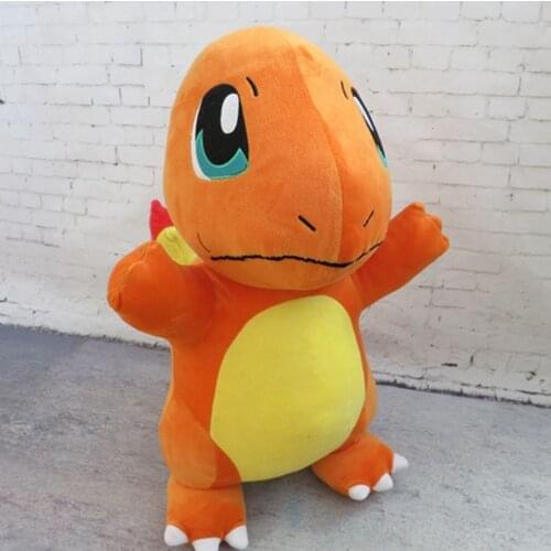 Pokemon 8" 20cm Charmander Squirtle Bulbasaur Cute Stuffed Toys Orange Plush Doll Collection Gifts