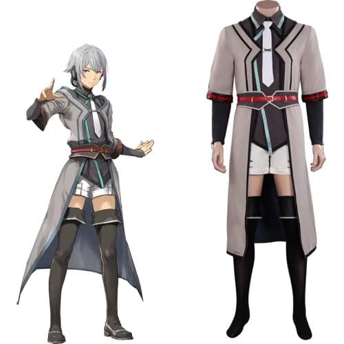 Anime Ctor Salicion Cosplay Costume Adult Trench Coat Pants Outfits Halloween Carnival Suit
