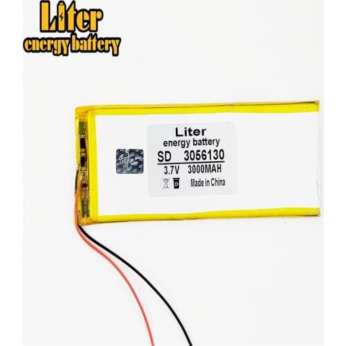 3056130 3.7V 3000mah Lithium polymer Battery With Protection Board For GPS Tablet PC Digital Products