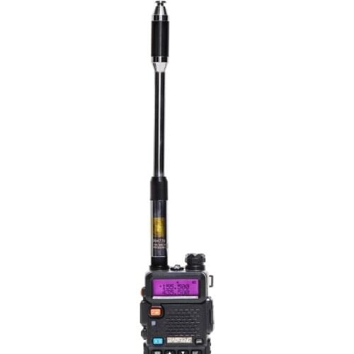 LX9A Harvest RH770 Dual Band 144/430MHz High Gain SMA-Female Telescopic Antenna for baofeng UV-5R UV-82 BF-888S WALKIE TALKIE