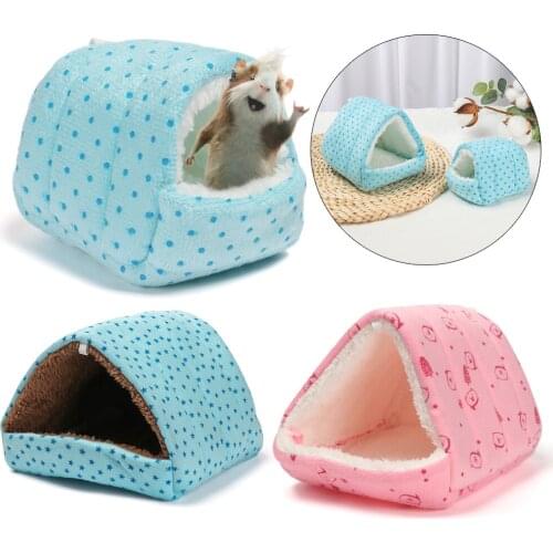 Small Animal Hammock House Ferret Rabbit Guinea Pig Hamster Mice Sleeping Bed Toy Warmer Nest Comfortable Soft Pets Supplies