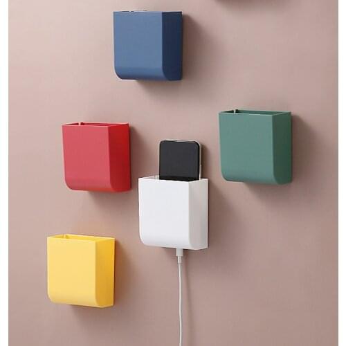 Wall Mounted Remote Control Holder Case Storage Air Conditioner TV Phone Support Organizer Case Remote Control Organiser Storage