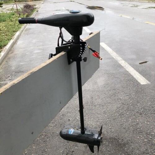 Wholesale 40 LBS 12 V Electric Outboard Brush Motor Fishing Boat Engine Inflatable Kayak Propeller