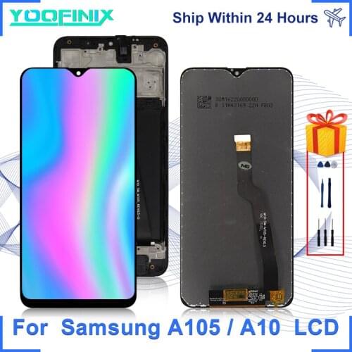 Original For Samsung Galaxy A10 Display Touch Screen Digitizer Replacement Parts For SM-A105F/DS SM-A105M/DS A105 LCD Display