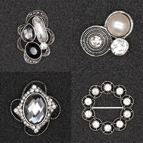 10pcs Handbag Accessories Dress Buttons For Clothing Rhinestone Buttons Scrapbooking Buttons Metal Handicraft DIY Buttons