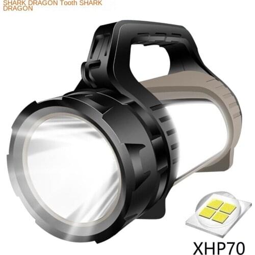 High Quality P70 P50Powerful Led Flashlight Torch Power Bank 8800mah Built in 4pcs 18650 Rechargeable Battery Camping Lantern