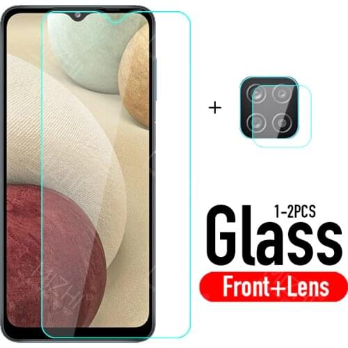 Protective glass For samsung a12 camera lens screen protector For samsung galaxy a12 a 12 12a samsun galax tempered glass film