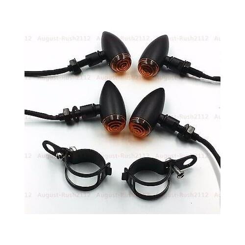 33-43 39 41 mm Motorcycle Turn Signals Fork Clamps For Harley Dyna Sportster FL