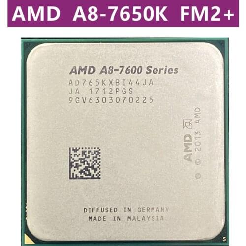 Processeur AMD A8-Series A8 7650 A8 7650K 3.3GHz Quad Core, prise FM2