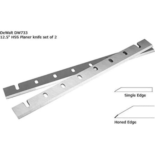 Electric Planer Blade Wood Planer Blade For DW733 Woodworking Machinery Parts Carbide Planer Blade 3x26.5x320mm