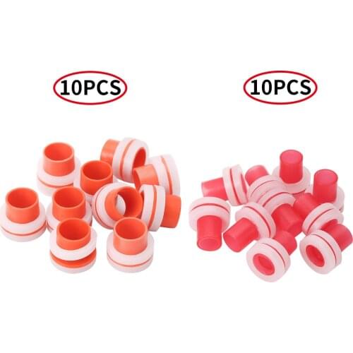 10 Double Rubber Plastic PVC Sealing Gaskets Reusable Leak Proof Water Faucet Valve Washer Grommets Kitchen Bathroom Accessories