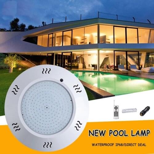 IP68 waterproof pool light 12V LED Wall Mounted light 25W 35W underwater light RGB Fontain Light with remote controller