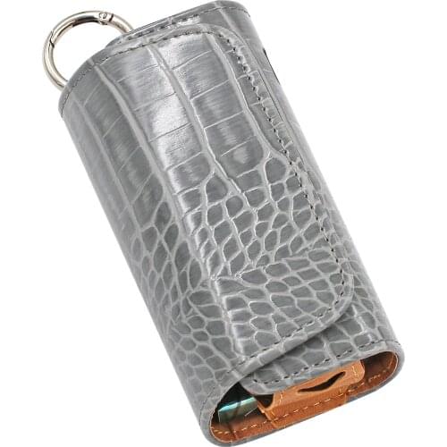7 Colors Crocodile Bag for Iqos 3.0 Duo Case Pouch Holder Double Book Wallet Leather Cover for Iqos 3.0 Accessories