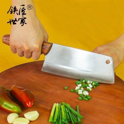 Kitchen chef professional slicing knife stainless steel handmade knife cleaver vegetable fruit meat kitchen knives кухонные ножи