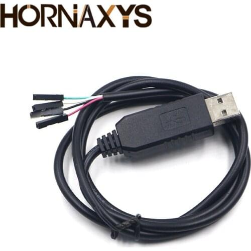 2PCS/ Smart Electronics PL2303 PL2303HX USB to UART TTL Cable Module 4p 4 pin RS232 Converter Serial Line Support Linux Mac Win7