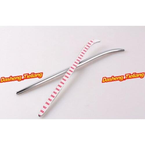 For Honda Goldwing GL1800 2001-2011 Motorcycle Fairing Eyebrows Trim Decoration Bokykits Parts Accessories Chrome 2pcs