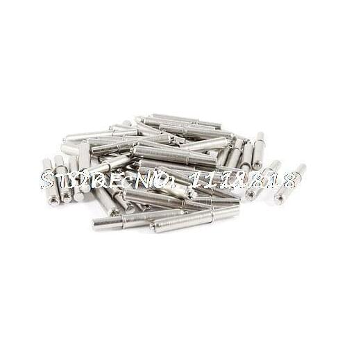50 Pcs 36mmx5mm Flat Tip Guide Spring Test Probes Pins GP-2G