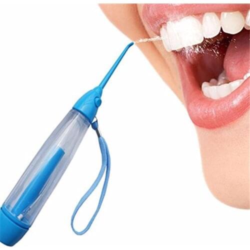 Manual Oral Irrigator Dental Floss Implement Water Flosser Irrigation Jet Dental Irrigator Tooth Cleaner Oral Care