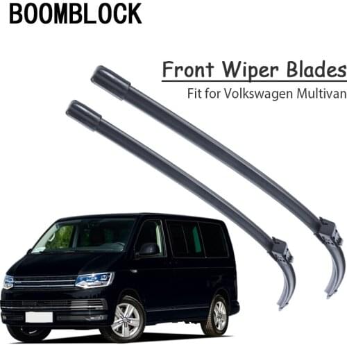 2x Auto Car Windshield Windcreen Rubber Wiper Blade Refit For VW Multivan 2017 2003-2016 Volkswagen Accessories Cleaning Tools