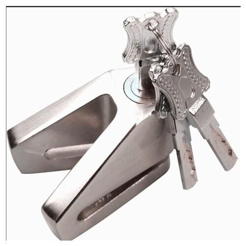 2016new hydraulic shear electric bicycle lock motorcycle anti-theft lock bicycle motorcycle disc brakes Lock