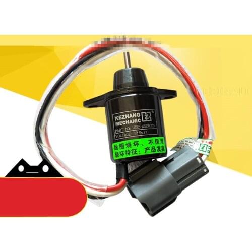 For DOOSAN DH DX DAEWOO 55/80-7 HYUNDAI R60/80 YANMAR flameout switch flameout solenoid valve excavator accessories