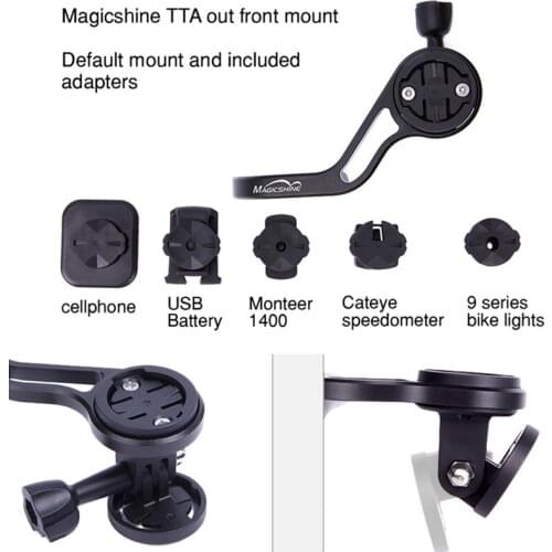 American magician TTA Out-Front Bike Mount Bicycle multi-functional lifting bracket base mobile phone lamp bracket camera GOPRO