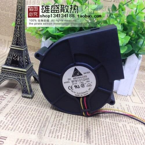 For Delta Bfb1012hh 9733 9cm 12V 1.65a Three-Wire Centrifugal Turbine Blower Fan