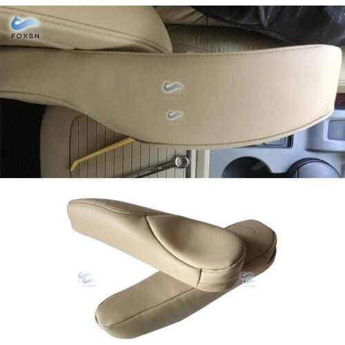 For Honda CRV 2010 2011 2012 2013 2014 2015 2016 2017 Microfiber Leather Driver / Passenger Side Seat Armrest Handle Cover Trim