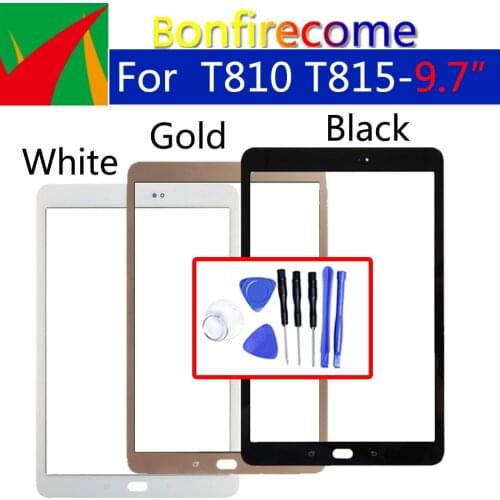 For Samsung GALAXY Tab S2 9.7 T810 T815 Touch Screen Panel Digitizer Assembly Front Outer Glass Replacement