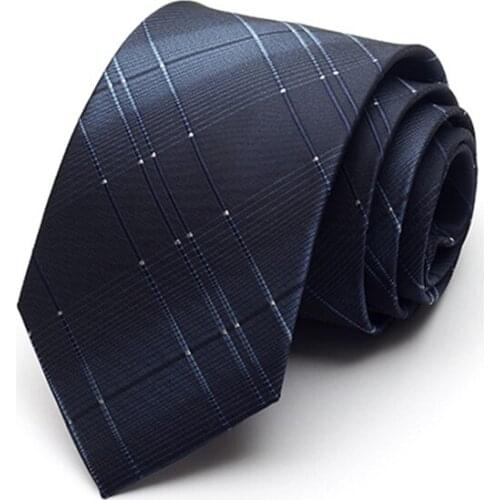 2019 New Tie Men Designer Brand High Quality Fashion 8CM Slim Ties For Men Wedding Party Groom Print Neckties with Gift Box