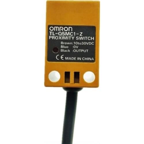 Omron Original TL-Q5MC1-Z Flat Proximity Sensor Switch DC Trilinear Three 3 Wire NPN PNP 24V DC10-30V 10-30VDC