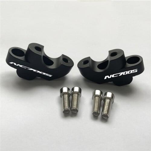 22mm 7/8" Motorcycle Handlebar Riser Fat Bar Mount Risers For Honda NC700S 2012 2013 NC 700S NC700 S