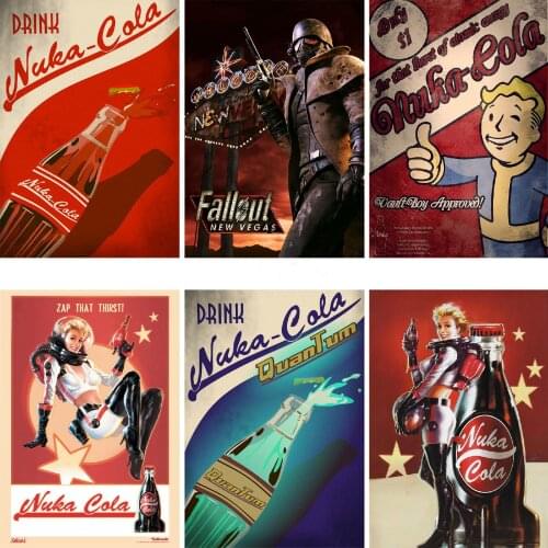 Fallout 4 Game Poster 5D Diamond Art Painting Full Diamond Embroidery DIY Mosaics Cross stitch Home Decor