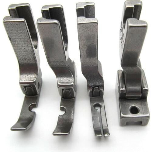 4PCS different ZIPPER Presser FEET FIT FOR INDUSTRIAL SINGLE Sewing Machines