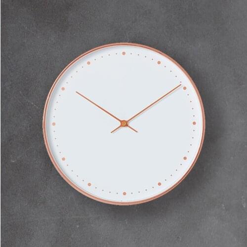 Modern Design Wall Clock Mirror Waterproof Rose Gold Metal Frame Vogue Creative Unique Luxury Wall Decor Wandklok Gift Idea