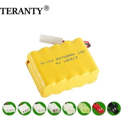 X Model ) 12v 700mah NiCD Battery For Rc toy Car Tanks Trains Robot Boat Gun Ni-CD AA 700mah 12v Rechargeable Battery